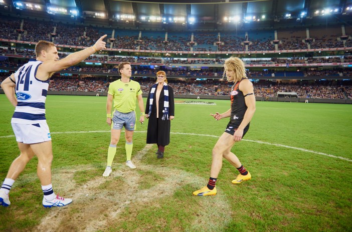 Nicci Geelong v Essendong Coin Toss 13-05-17 2 (002)